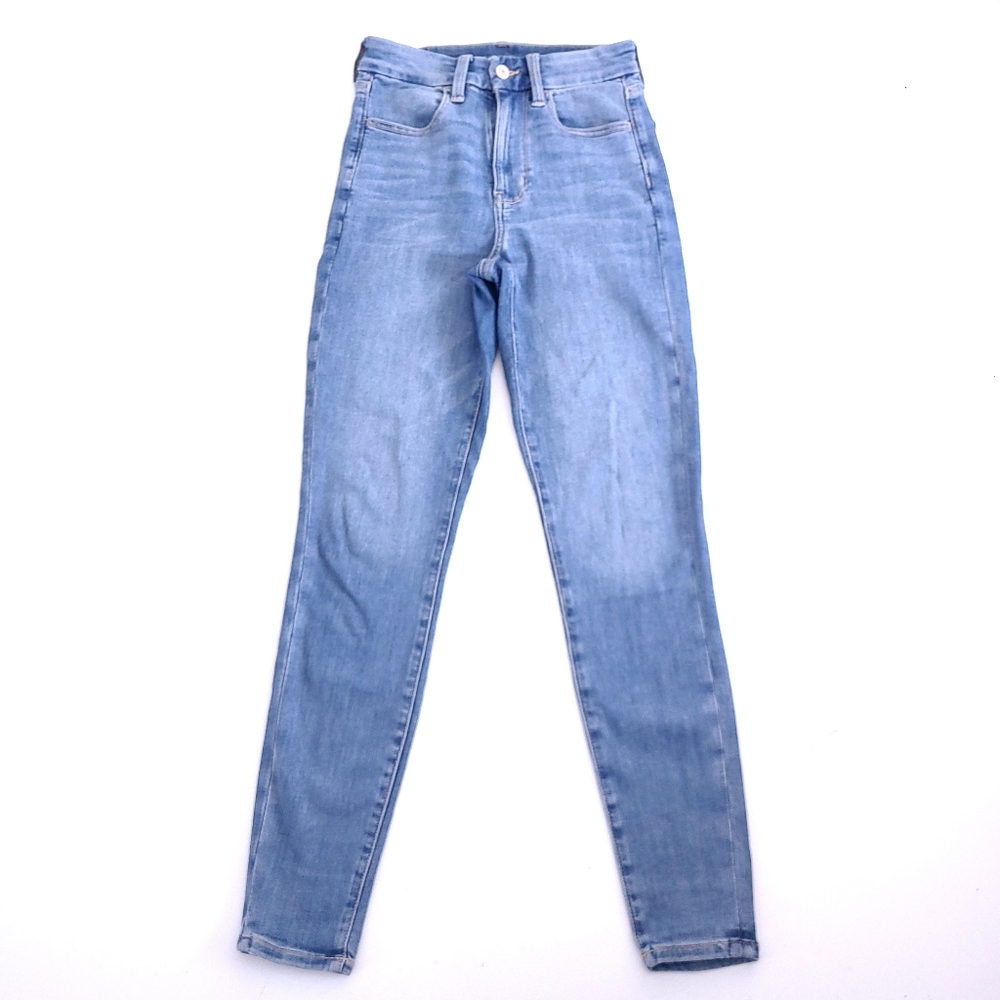 American Eagle Curvy Super Hi Rise Jegging Size 2